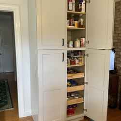 The cabinets are lovely, assembly instructions need to be better.